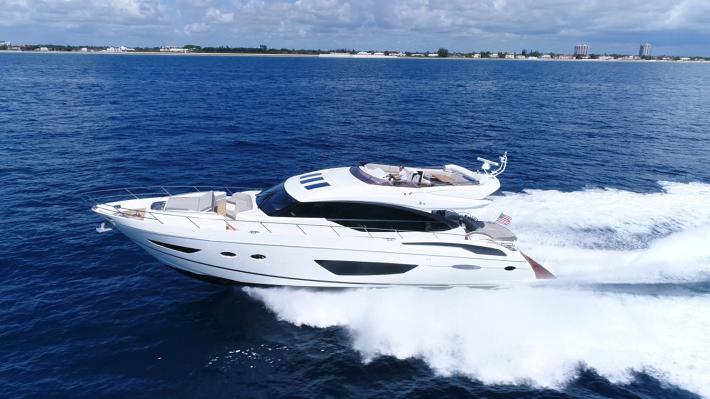 Climb Aboard Our 2017 Princess Yachts S72